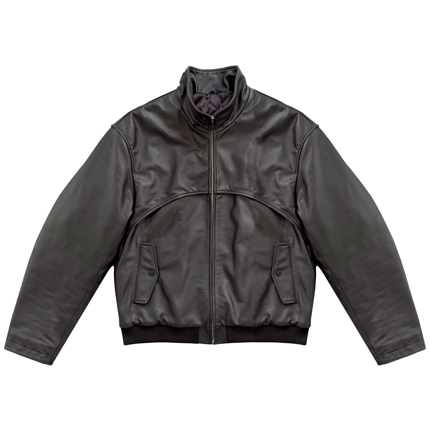 NEWMAN LEATHER BOMBER