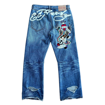 ED HARDY 00s DENIM