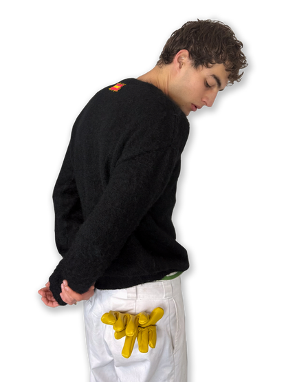 FUZZY WUZZY MOHAIR SWEATER