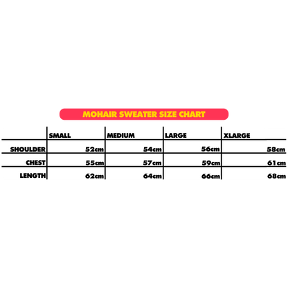 FUZZY WUZZY MOHAIR SWEATER