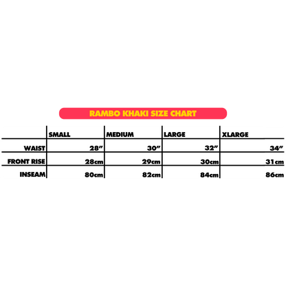 RAMBO KHAKI CARGO
